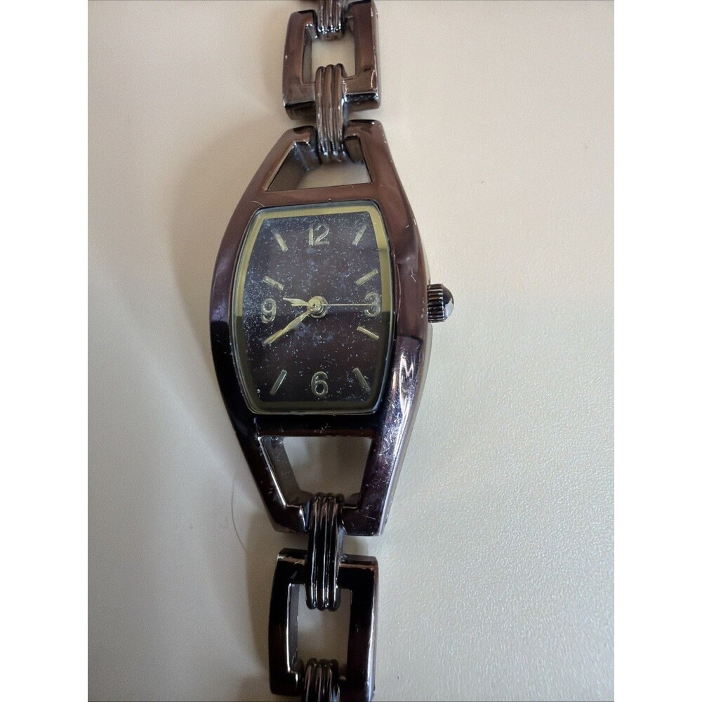 Classy Brown Women's Bracelet Wristwatch New battery